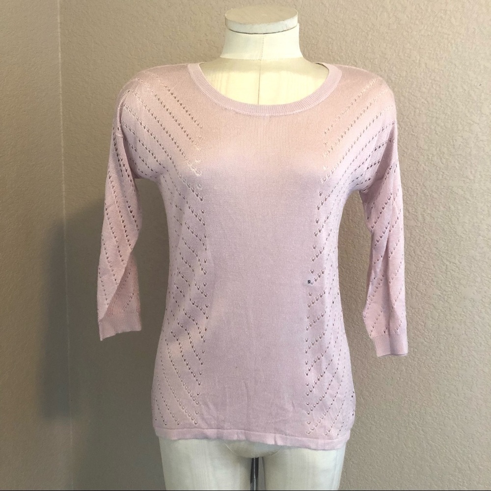 NWT Express light pink top